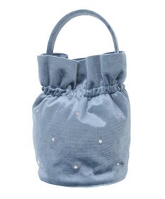 earth music&ecology ベロアハンドルバッグ