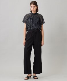 ICB L 【洗える】シアーカールマイヤー ブラウス