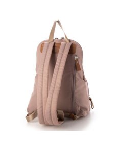 LA BAGAGERIE ナイロン×リサイクルレザー　ミニリュック