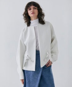 BEIGE， 【洗える・VERY3月号掲載】PORDIC / ノーカラードルマンジャケット