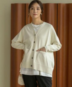 組曲 【WEB限定】ELENAオーバーニットカーディガン