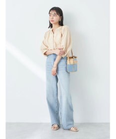 earth music&ecology バンブーテイストハンドルバッグ