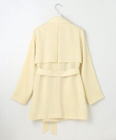 自由区 L トロトレンチミドル丈 コート