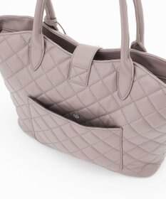 J.PRESS LADIES 【A4サイズ収納可】キルティング トートバッグ