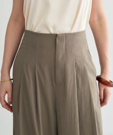 YECCA VECCA ドライタッチストレッチワイドパンツ