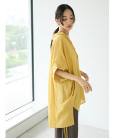 CRAFT STANDARD BOUTIQUE ヴィンテージボイルミルフィーユ襟付きシャツチュニック