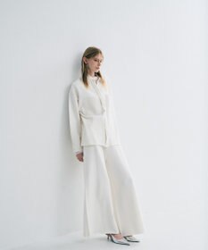 uncrave スウェットライクニット CPOシャツ