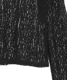 earth music&ecology フロントボタンレースプルオーバー