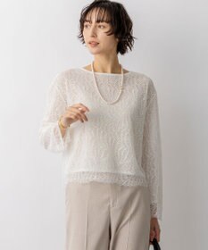 23区 L 【先行予約】ラッセルレース 2WAY ニット