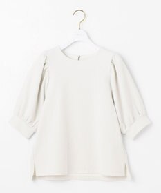 ANY SIS S シャイニーラメパフスリーブ カットソー