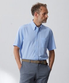 J.PRESS MEN 【J.PRESS PLUS】カノコインレイパッチポケット シャツ/B.D.