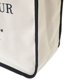 Maison de FLEUR パイピングスクエアトートバッグ