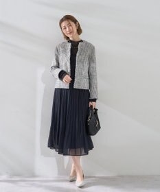 YECCA VECCA プリーツシフォンスカート