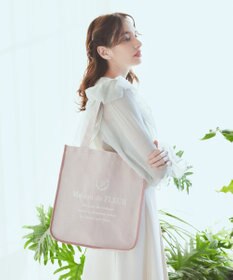 Maison de FLEUR パイピングスクエアトートバッグ