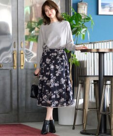 ANY SIS S 【CICA加工】ケーブルリブ ニット