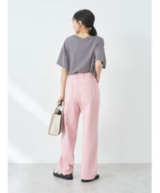 earth music&ecology タックルーズデニムパンツ