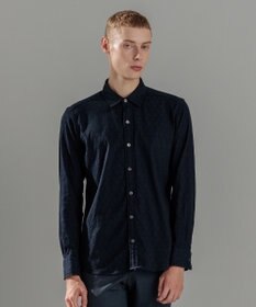 JOSEPH HOMME オーナメントジャガードストレッチ　レギュラーカラーシャツ