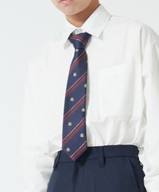 WEGO 【SCHOOLITEM】メンズエンブレム柄スクールネクタイ