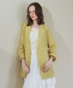 YECCA VECCA シアーテーラードジャケット