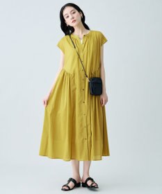 ANY シアーボイルシャツワンピース