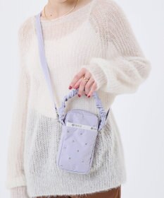 LeSportsac GH MINI PHONE XBODY/ビジューソフトラベンダー