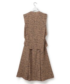 ICB 【30th ANNIVERSARY】5cityプリント ノースリーブワンピース