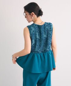 Green Parks ・Ｒａｉｌｍｅ　ジャカードペプラムサロペット