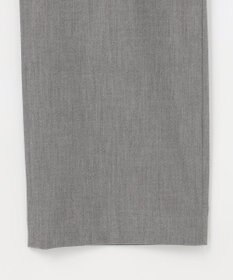 J.PRESS LADIES L シャンブレー2wayストレッチ ワイド ストレート パンツ