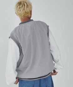 WEGO ナイロンVネックベスト