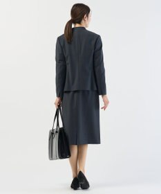 J.PRESS LADIES L 【セットアップ対応】BAHARIYE1 ノーカラー ジャケット