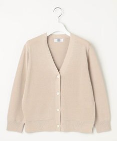 J.PRESS LADIES S 【洗える】リノナチュール Vネック カーディガン