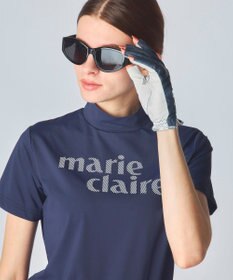 FILA GOLF／marie claire 【marie claire SPORT】 半袖モックネックシャツ