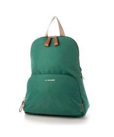 LA BAGAGERIE ナイロン×リサイクルレザー　ミニリュック