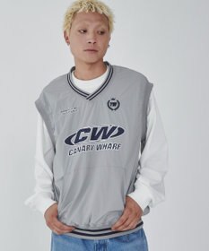 WEGO ナイロンVネックベスト