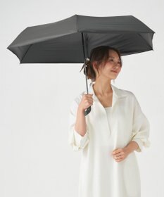 MOONBAT 【Pitaa】マグネット 無地 晴雨兼用日傘 折りたたみ傘 遮光率100%/UVカット率100%/UPF50+/遮熱効果/撥水加工/55cm