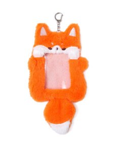 WEGO ふわふわぬいカードホルダーキーホルダーB