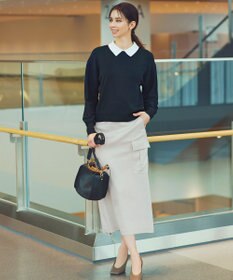 23区 【CLASSY.6月号掲載】LORISTELLA バンブーハンドル ショルダーバッグ