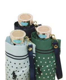 MOONBAT POLO RALPH LAUREN(ポロ ラルフローレン) ツイルドットポロポニー 雨傘 折りたたみ傘