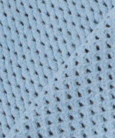 UNFILO L 【野呂佳代さん着用】ふわふわニット メッシュプルオーバー