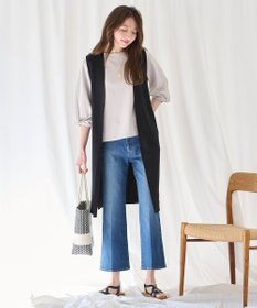 ANY 【洗濯機可/接触冷感】クールタッチニットジレ