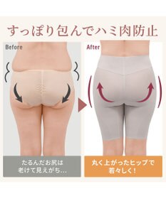 BRADELIS New York 【Yukine inc. 】ゆきねえ365綿混モアらくヒップサポートガードル23 補整下着