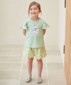 ANY KIDS 接触冷感 いろいろモチーフ Tシャツ