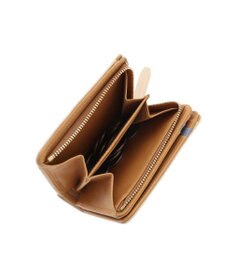 genten ピア L字ファスナー2つ折り財布