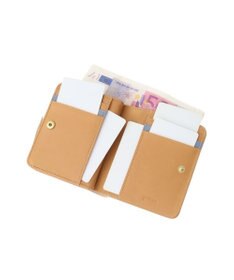 genten ピア L字ファスナー2つ折り財布