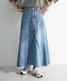 Green Parks ・ＳＵＧＡＲ　ＳＰＯＯＮ　リメイク風デニムスカート