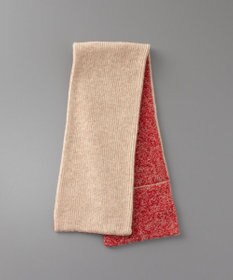 AURORA WEB限定 ウールニット リバーシブル マフラー