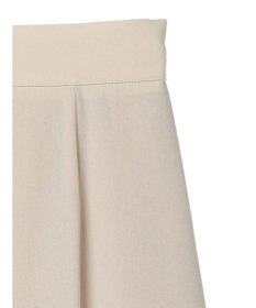 earth music&ecology バイカラーラッフルヘムスカート