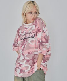 WEGO 【ユニセックス着用ITEM/MLサイズ展開】カモフラグラフィックT（SS）