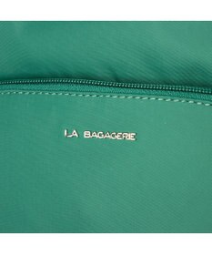 LA BAGAGERIE ナイロン×リサイクルレザー　ミニリュック