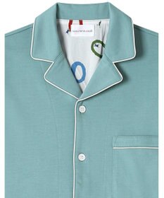 une nana cool 【綿100％】やわらか天竺メンズパジャマ　ＭＡＤＥ　ＷＩＴＨ　ＬＩＢＥＲＴＹ　ＦＡＢＲＩＣ